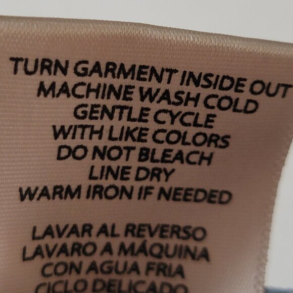 Seven7 Bermuda Shorts Stretch Denim Zip Button Closure Medium Wash Blue Size 6 - Picture 9 of 15